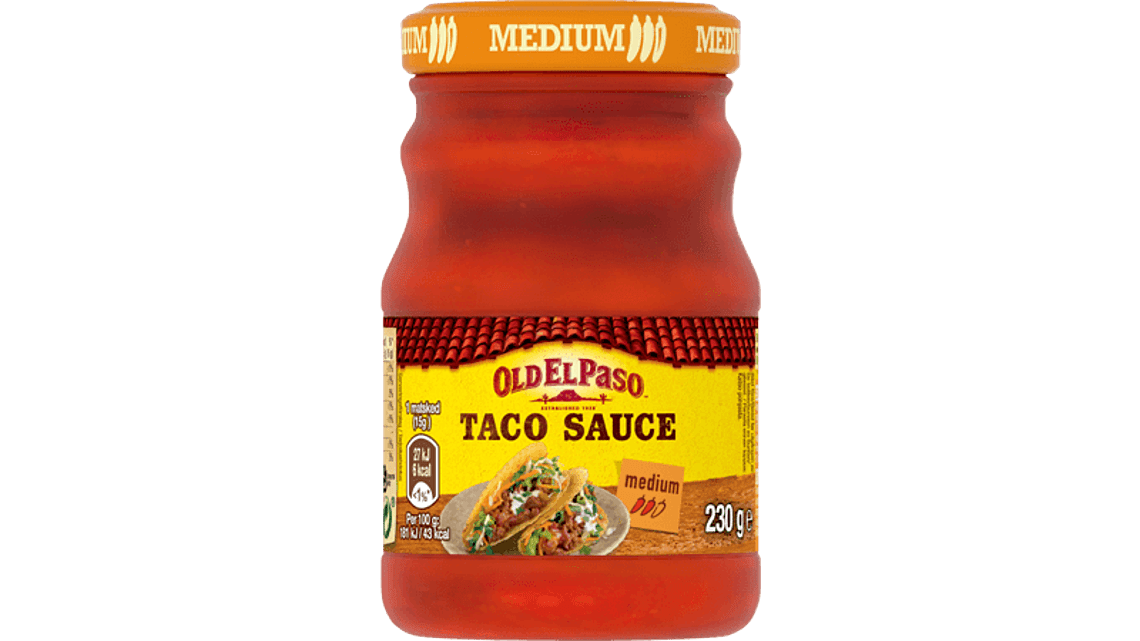 Medalsterk taco-salsa Hero